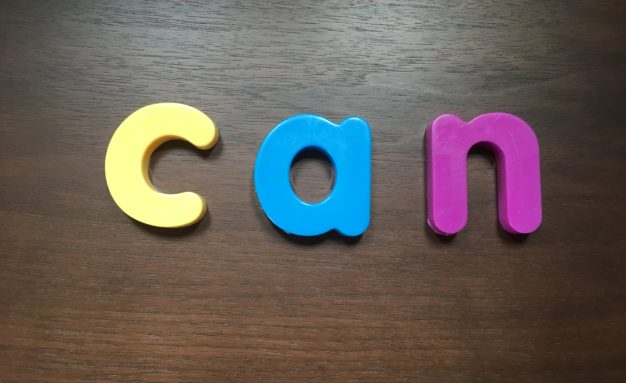 E2クラス　－　can / can’t を習い始めました